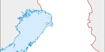 Prázdna mapa Fínsko
