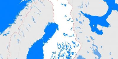Mapa Fínsko osnovy