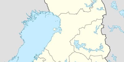 Fínsko mape polohu